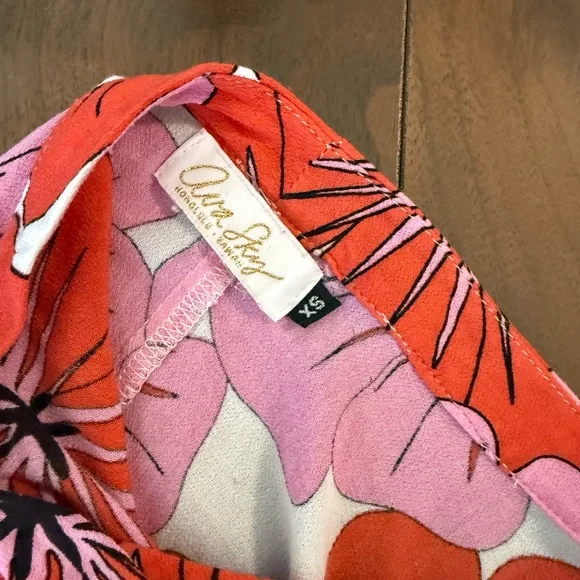 Ava Sky by Fighting Eel Wrap Skirt, Wrap Top & Shorts Set RARE! Size XS - Picture 5 of 8